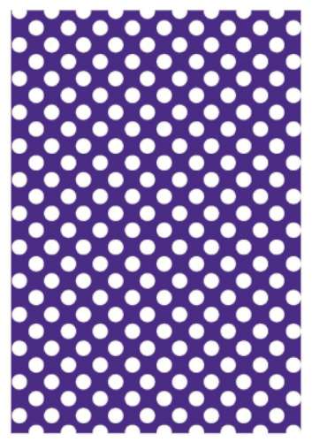 Printed Wafer Paper - Small Dots Purple - Click Image to Close